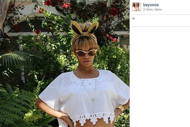 Beyonce (fot. screen z Instagram.com)