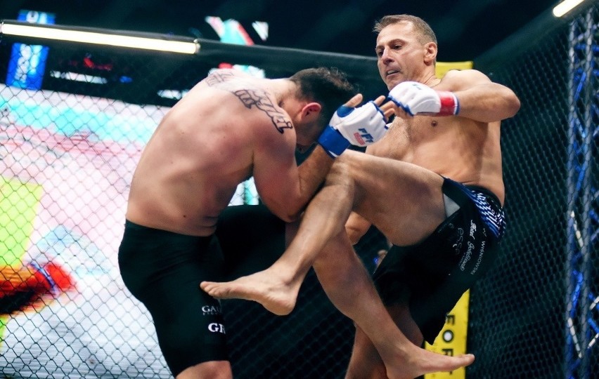 Piotr Świerczewski, były trener Motoru Lublin walczył w MMA. Zobacz zdjęcia