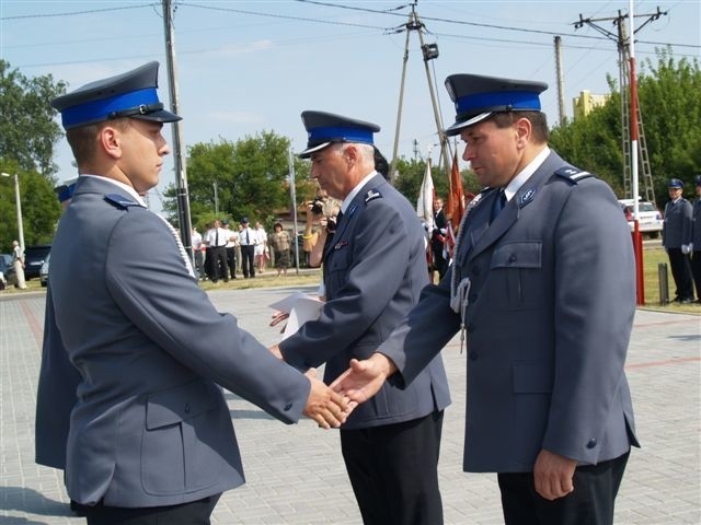 Sztandar dla policjantów