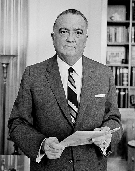 Edgar Hoover, długoletni szef FBI.