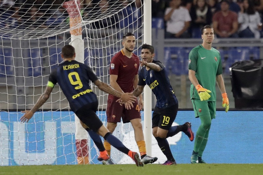 Liga włoska. Szczęsny i Roma zwycięskie w starciu z Interem