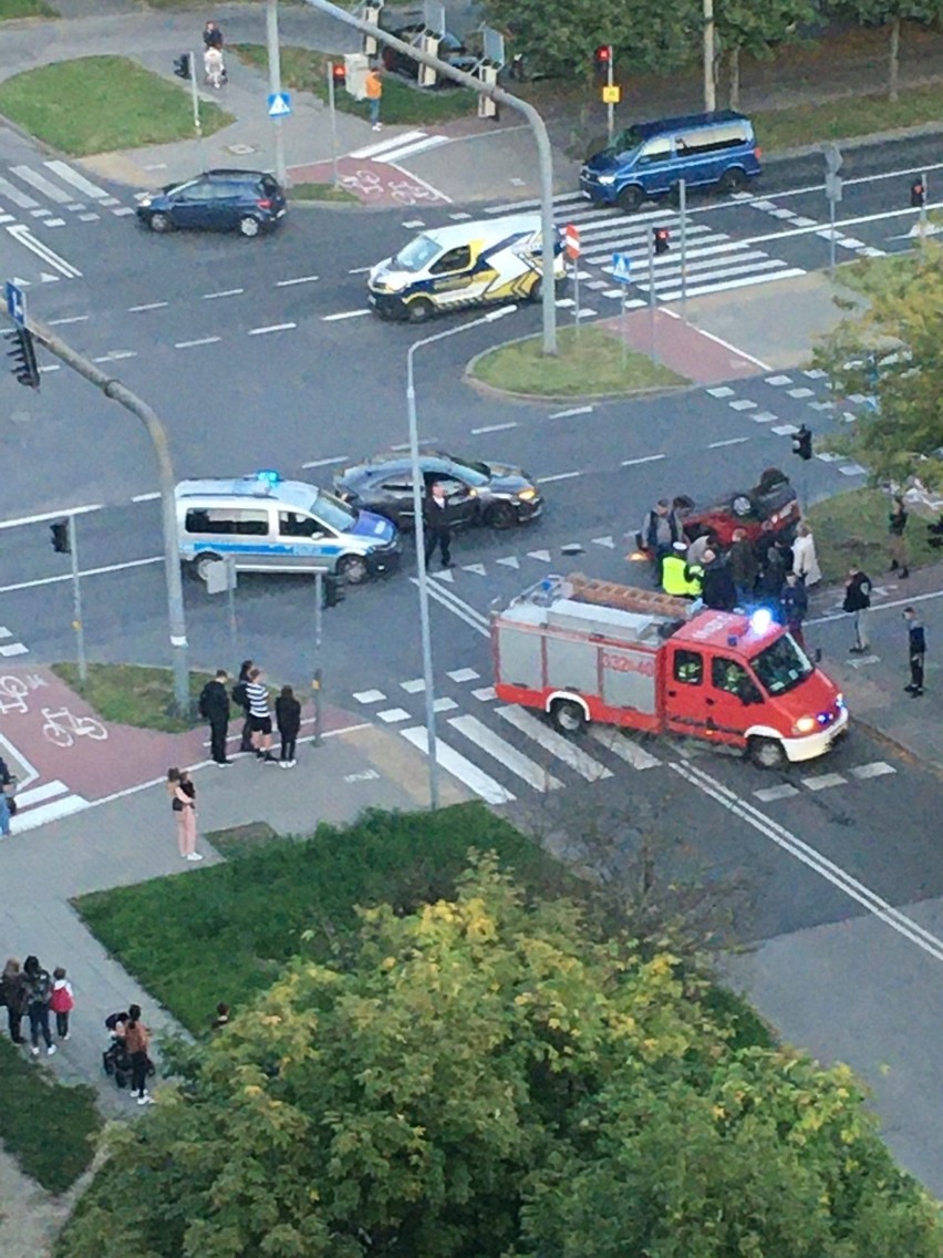 Do wypadku doszło w poniedziałek kilka minut po godzinie 18....