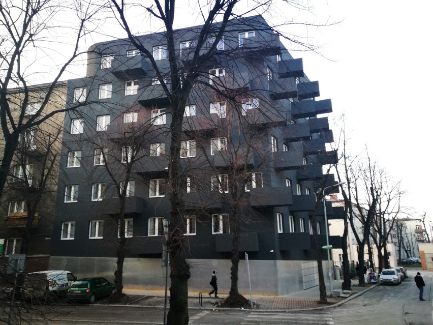 Blok Unikato zaprojektowany przez Roberta Koniecznego w...