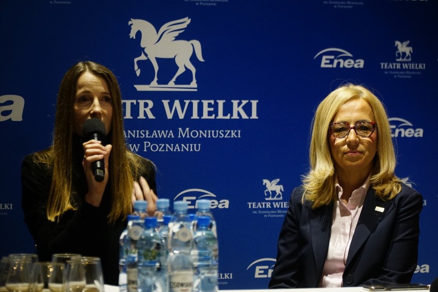 Na zdjęciu, dyrektor Teatru Wielkiego w Poznaniu: Renata...