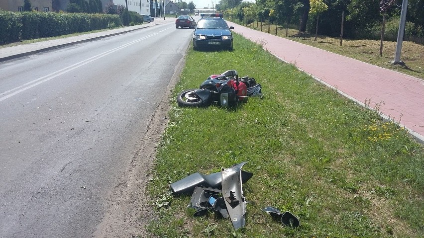 Jazda na motorze w połączeniu z wypitym wcześniej alkoholem...