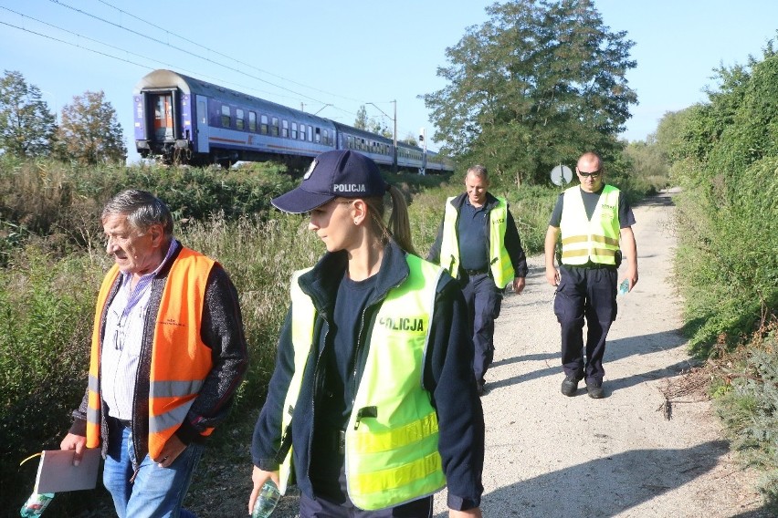 Maszynista zgłosił, że mógł kogoś potrącić. Nikogo jednak nie znaleziono 