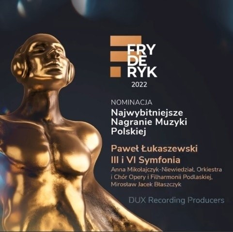 Opera i Filharmonia Podlaska - Europejskie Centrum Sztuki w Białymstoku z dwoma nominacjami do Fryderyków 