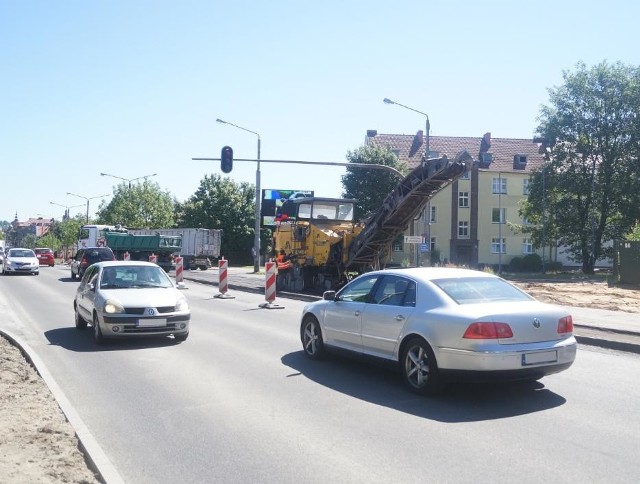 Zmiany organizacji ruchu w Słupsku są coraz częstsze. Kierowcy muszą zachować szczególną ostrożność.