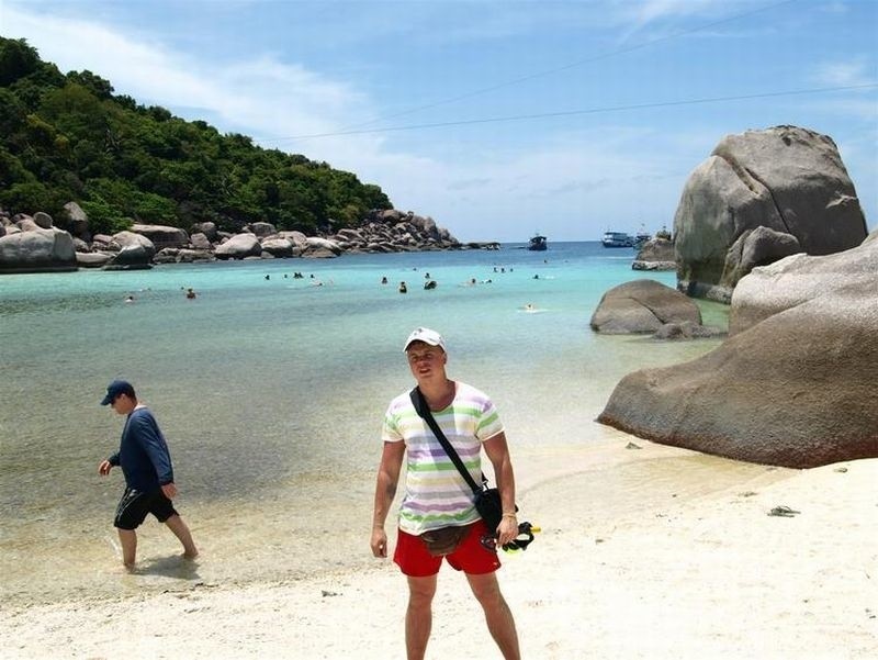 Zdjecie zrobione na Tajlandii na wyspie "Paradise Island" .