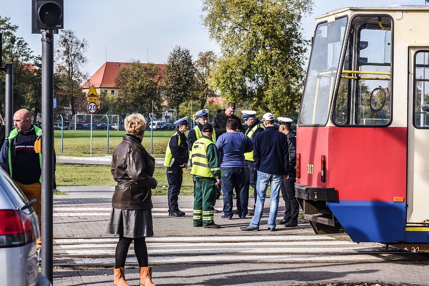 Tramwaj śmiertelnie potrącił pieszą na Gdańskiej