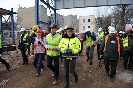 Zdanowska w EC-1. Pani prezydent spacerowała przy ulicy Targowej (galeria zdjęć)