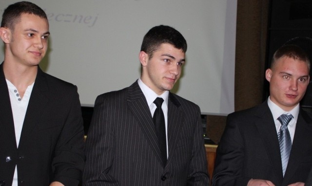 Od lewej: Arek Czarnecki, Radosław Grabowski i Damian Krajewski