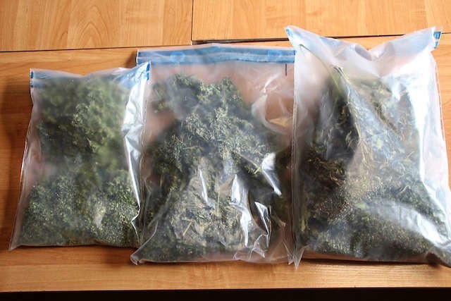 W mieszkaniu policjanci znaleźli ponad pół kilograma marihuany