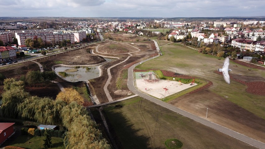 Park Górników Siarkowych w Staszowie jest już prawie gotowy