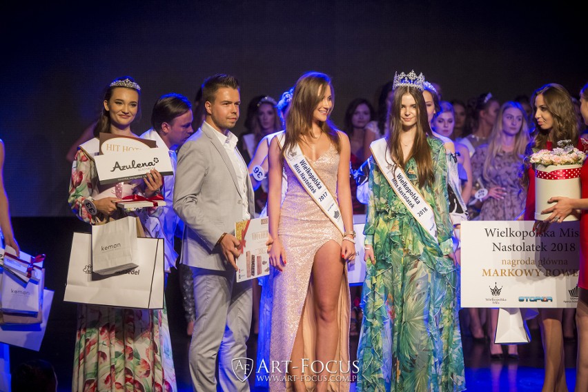 Wielkopolska Miss 2018 to Paulina Sokowicz a Miss Nastolatek...