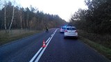 Śmiertelne potrącenie pieszej w gminie Łopuszno 