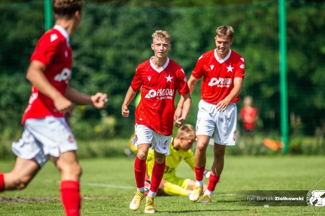 14.08.2021, Myślenice: mecz CLJ U-18 Wisła Kraków - Górnik Zabrze