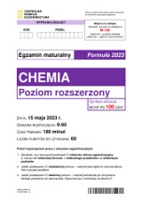 Matura 2023, chemia na poziomie rozszerzonym ARKUSZE. Zobacz polecenia w formułach 2023 i 2015