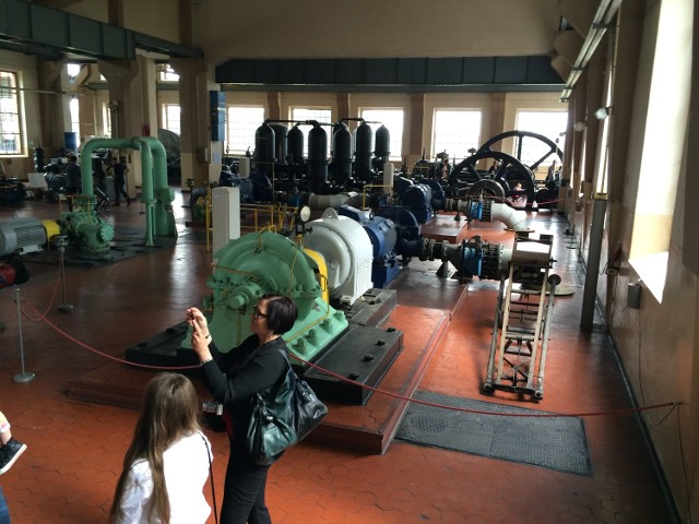 Stacja wodociągowa Zawada w Karchowicach w trakcie Industriady była tłumnie odwiedzana