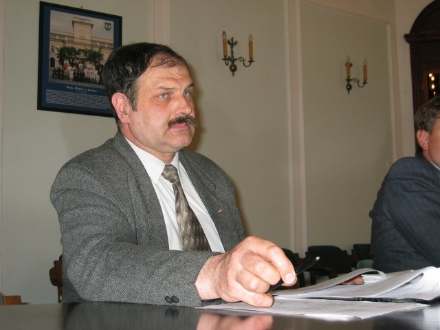 Bogdan Suchanek, dyrektor MZK w Łowiczu
