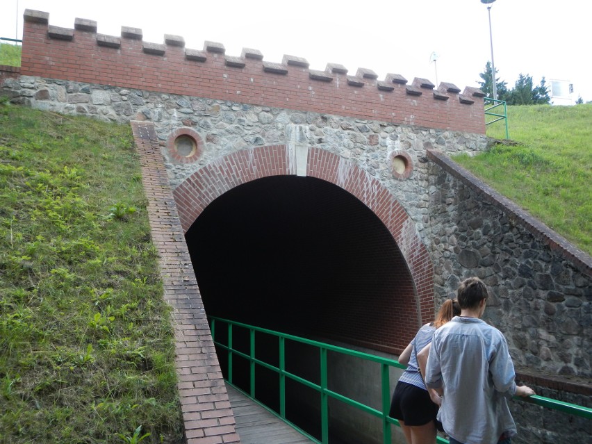 Fojutowo słynie też z największego w Polsce akweduktu. Górą...