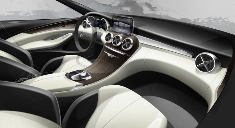 Nowy Mercedes klasy C - ujawnionio szczegóły wnętrza...
