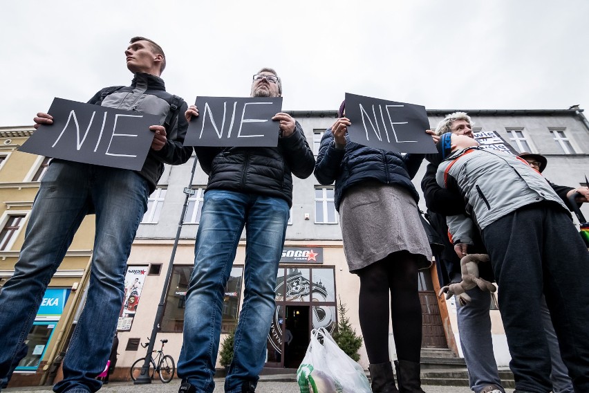 Dziś na bydgoskim Wełnianym Rynku zorganizowano...