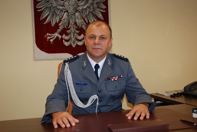 Nadkomisarz Zbigniew Raczak, dotychczasowy Komendant Powiatowy Policji w Ostrowie Wielkopolskim