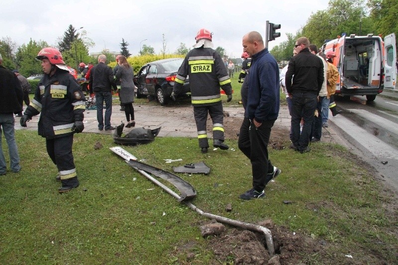 Śmiertelny wypadek na skrzyżowaniu w Kielcach