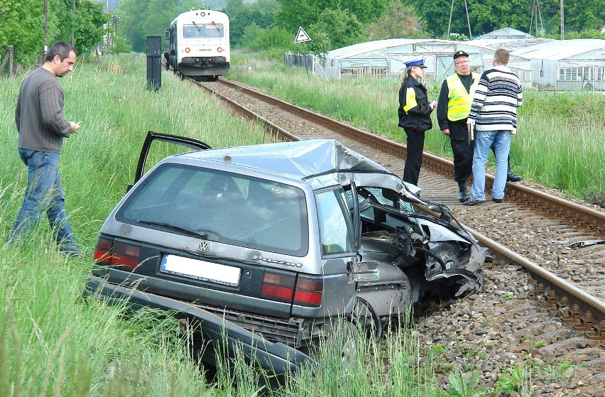 Śmiertelny wypadek na przejeździe kolejowym w Grudziądzu