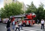Pożar windy w bloku przy ul. Chęcińskiego. Ewakuowano mieszkańców (ZDJĘCIA)