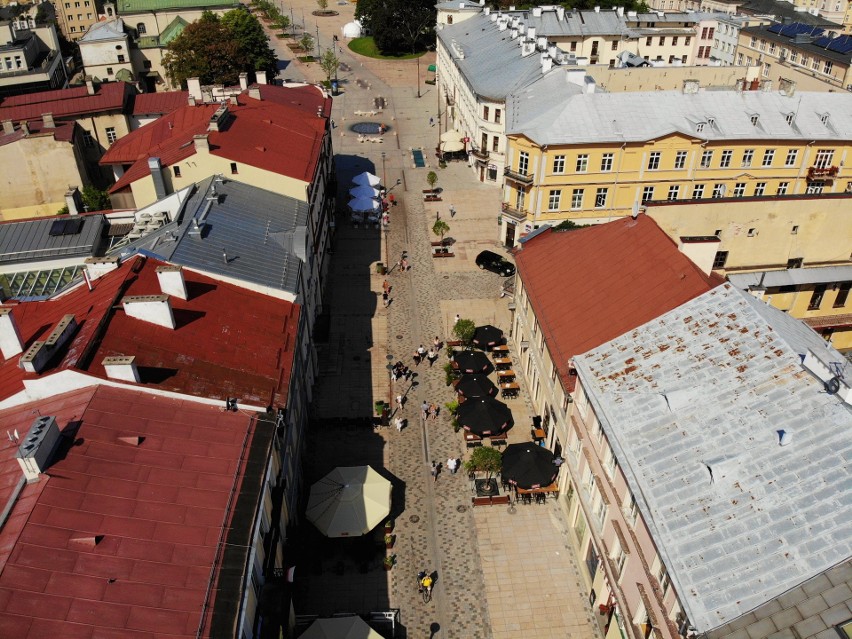 Remont deptaka w Lublinie. Jeszcze tydzień i ma być skończony (ZDJĘCIA Z DRONA) 
