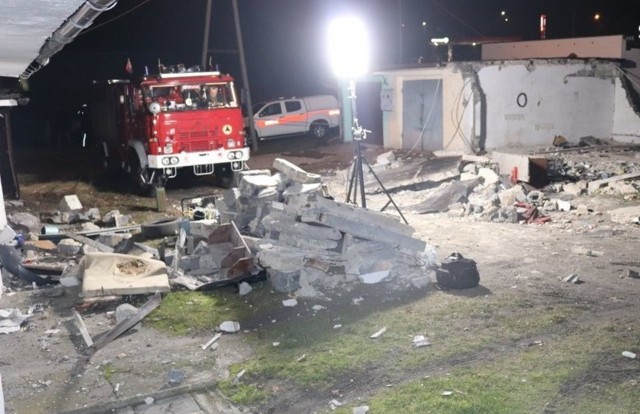 Wybuch w garażu w Czerwionce-Leszczynach. Olbrzymie straty po eksplozji