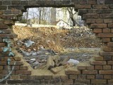 Ruina po byłym budynku LOK zniknie wiosną?