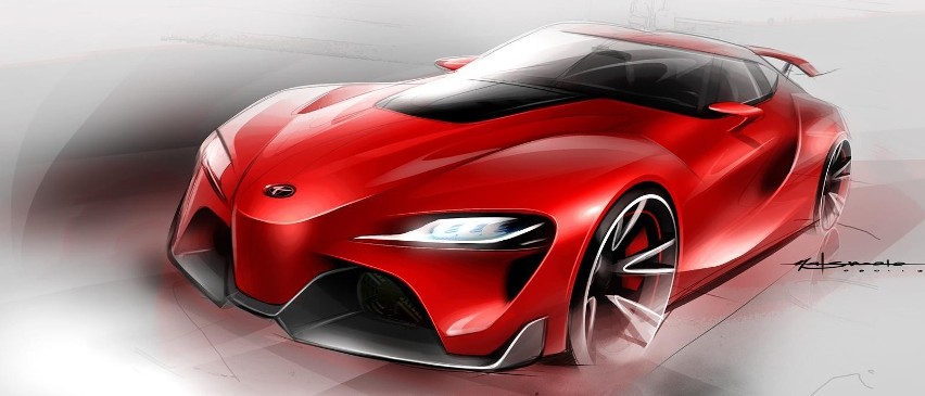 Toyota FT 1 Concept, fot.: Toyota