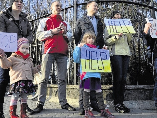 W Polsce odbywają się demonstracje przeciw wojnie na Ukrainie
