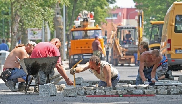 Ulica Grunwaldzka w Ustce została wyremontowana dzięki dotacji rządowej. 