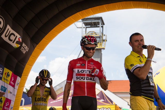 Tomasz Marczyński niedawno startował w Tour de Pologne, a teraz czaruje w Vuelcie a Espana