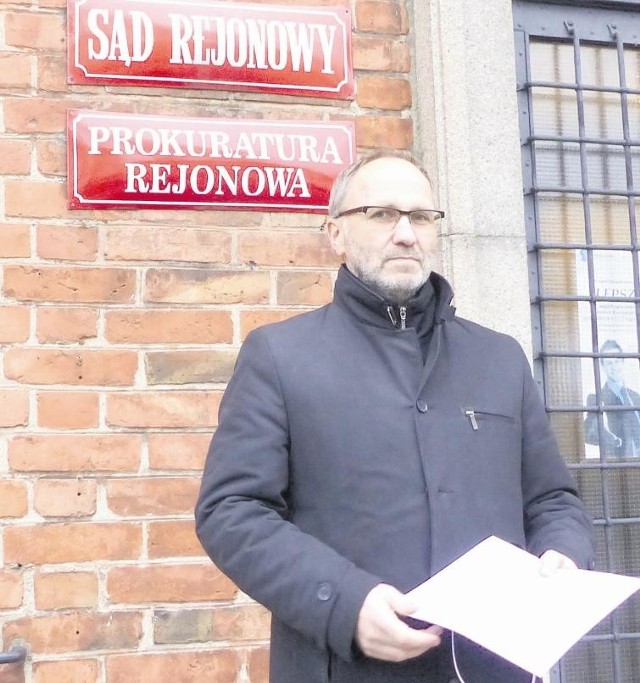 Mirosław Siergiej, pełnomocnik KWW Koalicja dla Lęborka, złożył zawiadomienie w prokuraturze.     