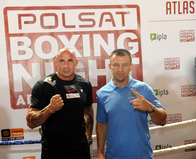 Tomasz Adamek i Przemysław Saleta zmierzą się w walce wieczoru na Polsat Boxing Night w łódzkiej Atlas ArenieGrzegorz Jakubowski / Polska Press