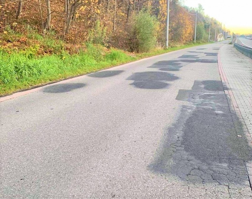 Tak wygląda odcinek ulica Daszyńskiego w Myślenicach, który...