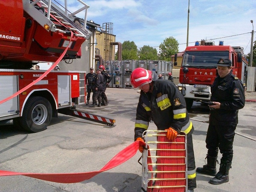 Pożar w Śląskiej Fabryce Kabli