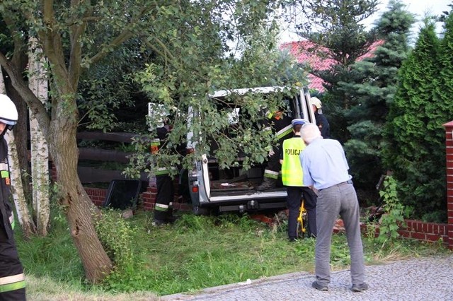 Pięć osób zostało poszkodowanych w wypadku busa w Brynicy.