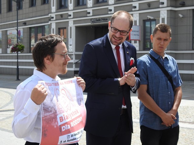 Marcin Sawicki 20 lipca organizuje zgromadzenie: Białystok dla rodziny. Ma być odpowiedzią na marsz równości.