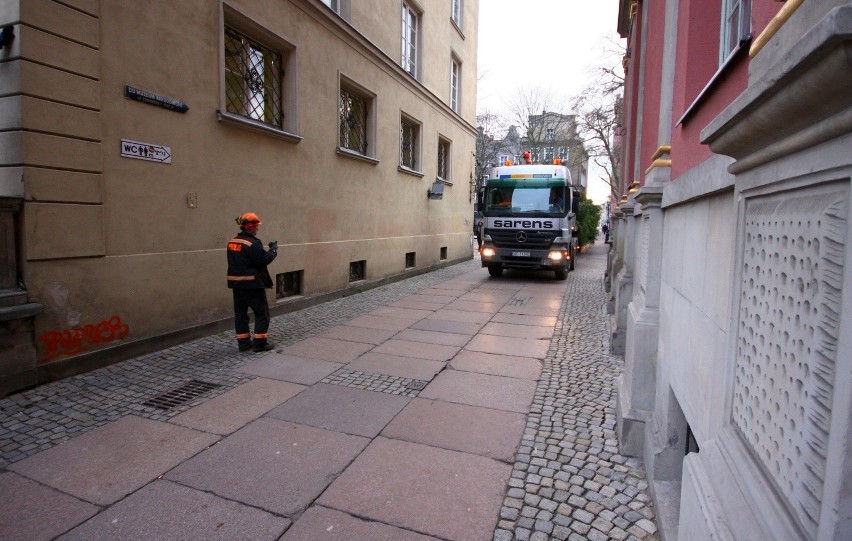 Bożonarodzeniowy świerk we wtorek przyjechał do Gdańska