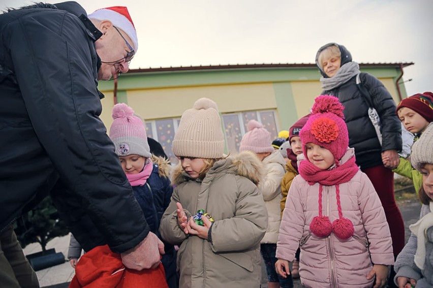 Piękna choinka przedszkola "U Skłodowskiej" w Ożarowie już ozdobiona. Ubierały ją dzieci (ZDJĘCIA)