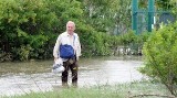 Działki na Rudaku w lewobrzeżnej części Torunia - tu woda poczyniła największe szkody