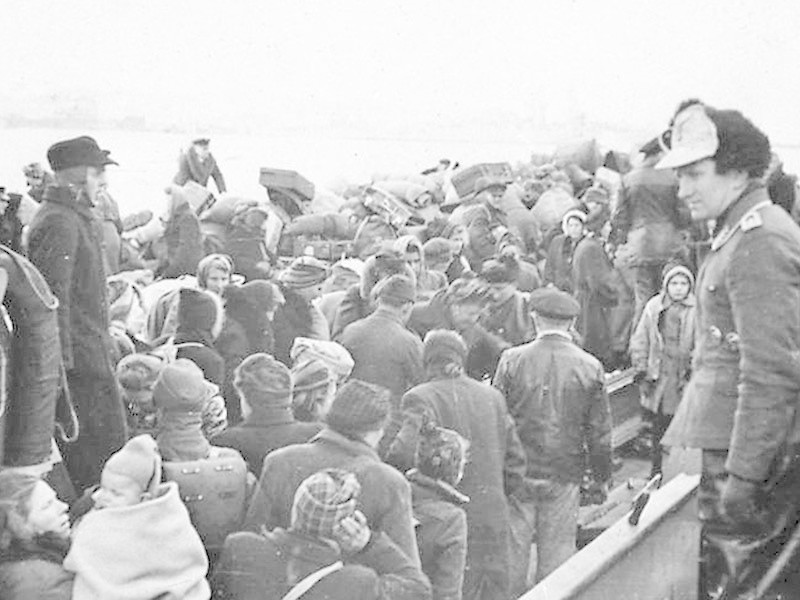 Niemieccy uchodźcy w styczniu 1945 r. Dla wielu z nich...