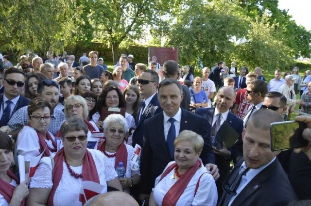 Andrzej Duda z wizytą w Sztumie. 7 maja 2018