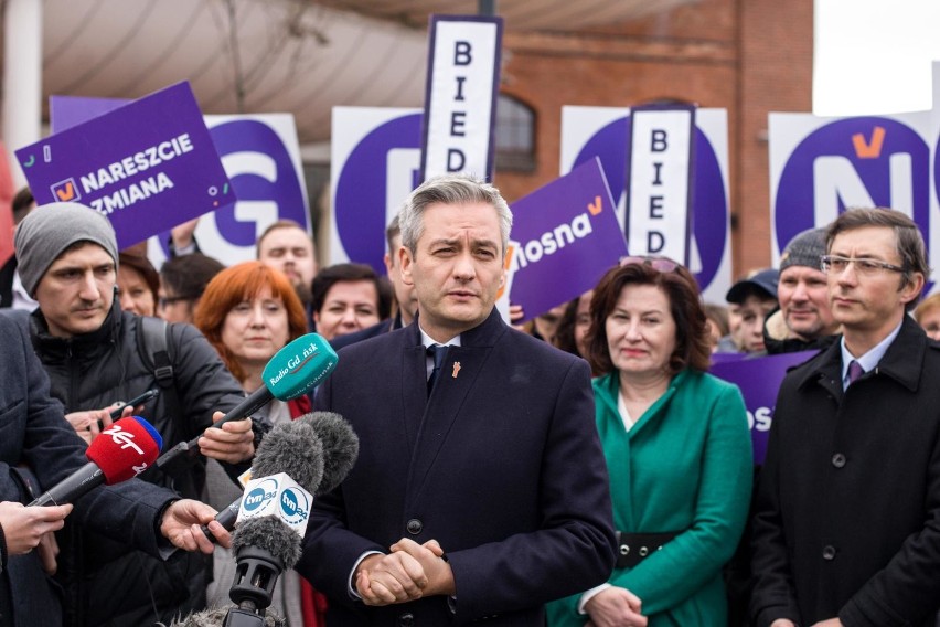 Robert Biedroń w Gdańsku 25.02.2019